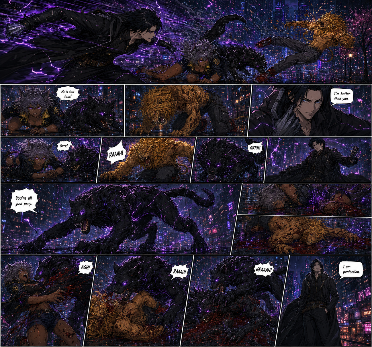 Tome vs. The Heroes · Comic