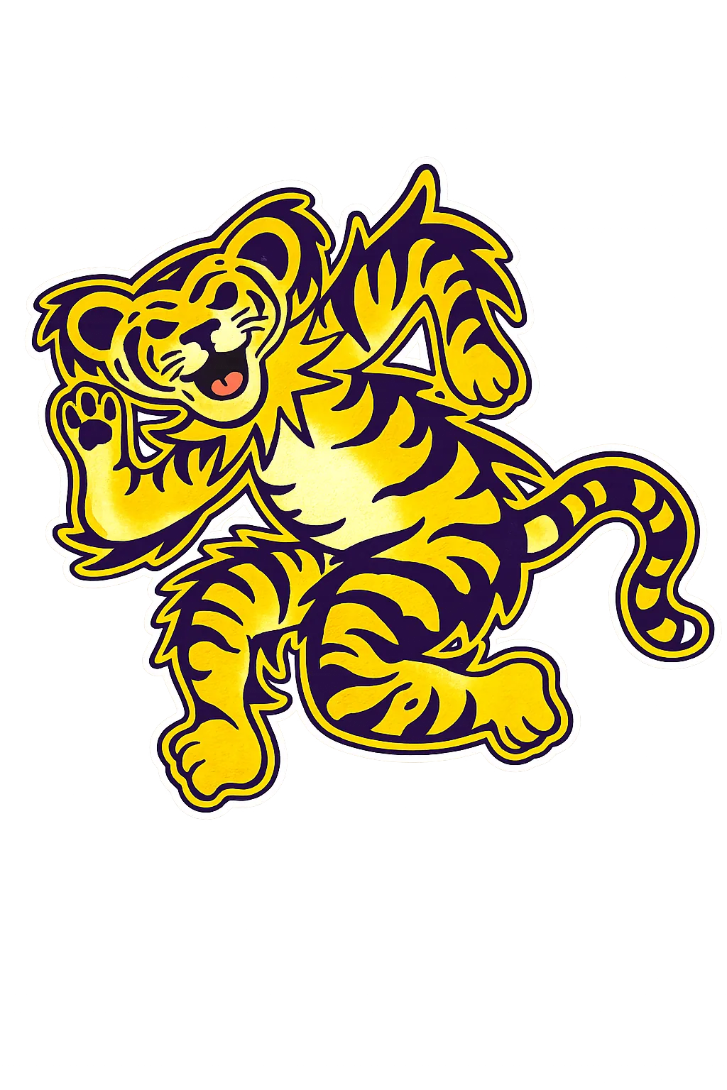 Godtail tiger mascot